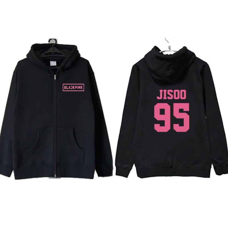 Zip-Up Hoodie Cardigan Sweatshirt