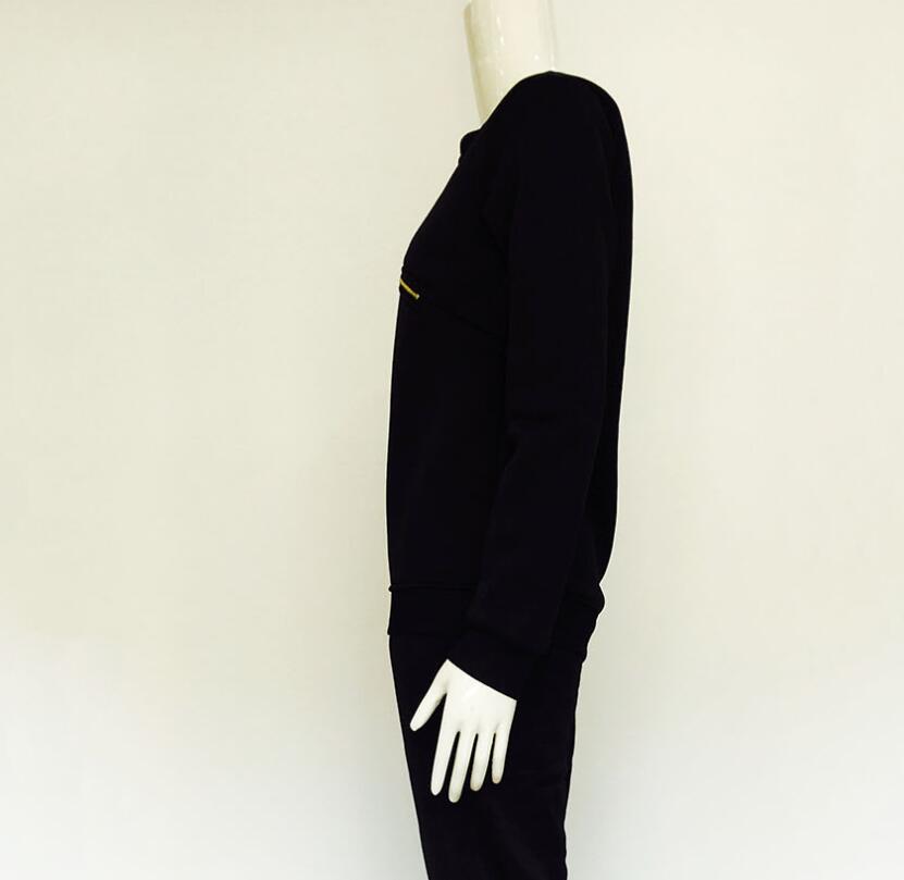 Sexy Fleece Long Sleeve Zip-Up Hoodie Set