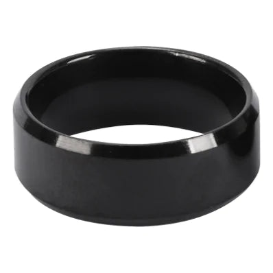 Men's Titanium Steel Ring - 8mm European & American Style
