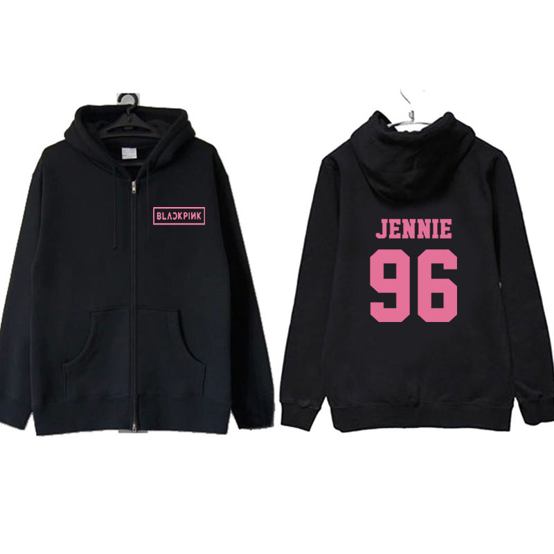 Zip-Up Hoodie Cardigan Sweatshirt